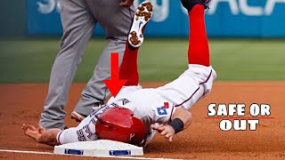 MLB•| Safe or out?