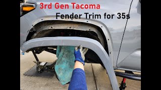 Front Fender Trim for 35s - 3rd Gen Tacoma