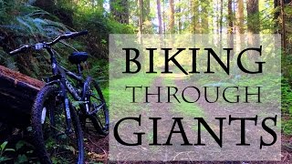 Biking through Giants