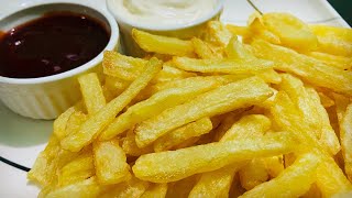 HOW TO MAKE FRENCH FRIES AT HOME