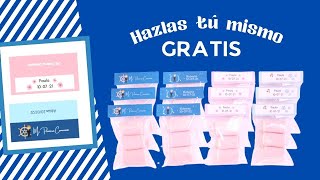 #Clase5 𝗘𝗧𝗜𝗤𝗨𝗘𝗧𝗔𝗦 𝗣𝗘𝗥𝗦𝗢𝗡𝗔𝗟𝗜𝗭𝗔𝗗𝗔𝗦 para BOLSAS DE DULCES ✅  Monta tu 𝗠𝗘𝗦𝗔 𝗗𝗨𝗟𝗖𝗘