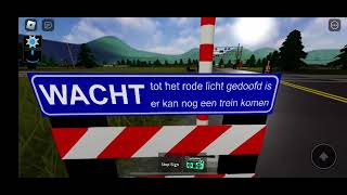 Roblox Cars vs Trains Dutch Railroad Crossing | roblox spoorwegovergang