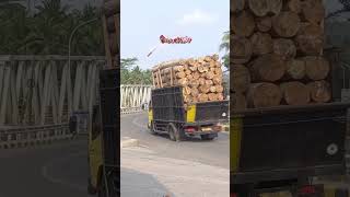 Bukan Kaleng-kaleng Skil Dari Sopir Truk Satu Ini Bikin Semua Orang Melongo #shortvideos