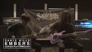 Sable Hills - Embers (Guitar Playthrough)