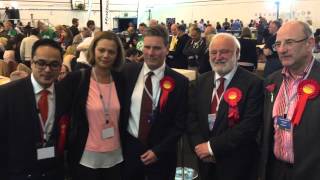 Former DPP and Labour candidate Keir Starmer arrives at Holborn and St Pancras count