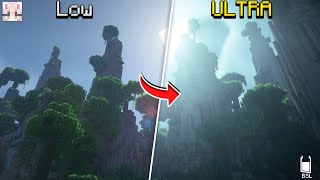 Is ULTRA really worth it?! [ BSL Shaders Low vs ULTRA Graphics] | Minecraft