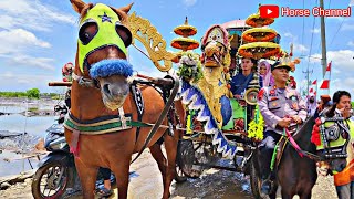 NAIK KUDA • KIRAB BUDAYA NAIK KERETA KUDA MENUJU PANTAI • SHOLAWAT RAHMATUN LIL ALAMEEN • HORSE