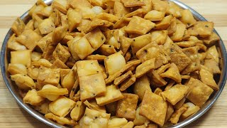 Easy And Quick Snack Recipe | Nimki Recipe | Crispy Namak Pare | Evening Snacks | Tea Time Snacks |