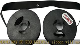 FJA Products Black Typewriter Ribbon for The Old Antique Remington Typewriters