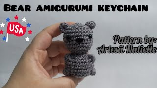 Bear Amigurumi Keychain