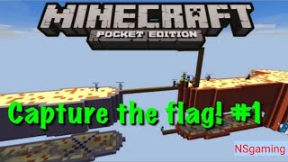 how do you play capture the flag in Minecraft pocket edition version 1.18 // craftsman minecraft