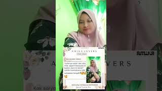 Alhamdulillah, Testimoni Gamis Amika Lover dari Singapura