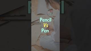 Pencil vs Pen:Which is Better? #artdimple91 #art #shorts #artistshort #youtubeshorts #drawingshorts