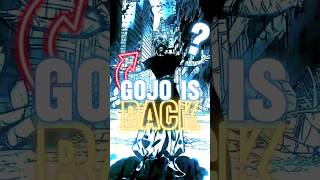 How gojo come back to life || #jjk #sukuna #jujutsukaisen #gojo #shorts