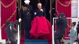 Watch Lady Gaga Perform The National Anthem At Biden’s Inauguration #inguration_ceremony #lady_gaga