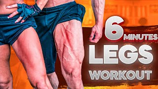 Leg Workout (Incredible SORE in 6 Minutes!)