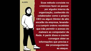 Você sabia que a engenharia social utilizada por cibercriminosos utiliza o método do spear phishing?