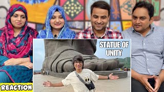 World's Tallest Statue 😍 "Statue Of Unity" Gujarat Pohoch Gye | Sourav Joshi Vlogs | Reaction!!