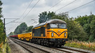 69003 on full wack with a long engineers train 20/09/24