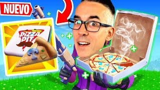 SOLO PUEDO COMER PIZZA EN FORTNITE!!