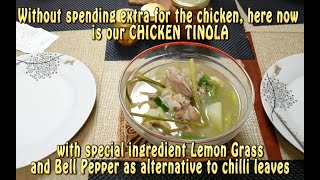 How To Prepare Tinolang Manok | Chicken Tinola  with Lemongrass and Bell Pepper | Savers Choice