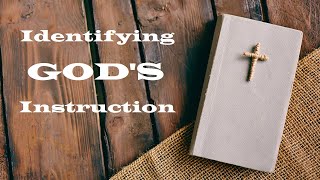 Identifying God’s Instruction – Revealing Essential Scripture – Christian Devotional