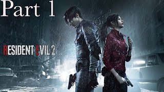 Resident Evil 2 Walkthrough Gameplay Part 1- Leon (PS4)