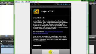 Como tener botones virtuales en la pantalla de telefono android