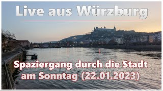 Sonntagsspaziergang durch Würzburg (22.01.2023)