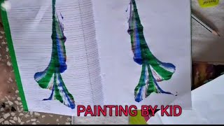 how to make tread  painting/thread painting kaise  kre or sandar flower banaye colour full painting