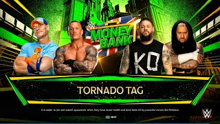 Randy Orton & John Cena Vs Kevin Owens & Solo Sikoa - Tornado Tag Team Match | WWE 2k24