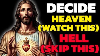 Wanna go heaven then Watch this🙏❤️| God's message today | Jesus calls today's message