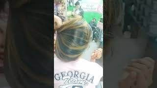 hair highlighting by @swijsmakeover #hairbotox #haircare #haircut #hairstyle  #reels #shortvideo