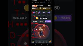 Hamster kombat daily cipher 1 million withdrawal | 3 September Hamster kombat daily cipher |