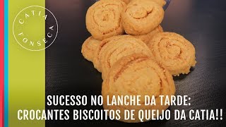 Como fazer: Biscoito de queijo - Catia Fonseca