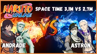 [Dimensão Paralela] Space Time 3.1M vs 2,7M | Naruto Online