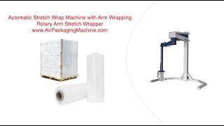 Stretch Wrap Machine, Rotary Arm Stretch Wrapper