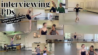 WHAT ARE THE PDS OF PNB FAVORITE BALLET STEP? | INTERVIEWS