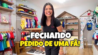 FECHANDO PEDIDO DE UMA FÃ! *Giovana