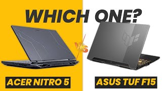 Acer Nitro 5 Vs Asus Tuf F15 | RTX 3050 | Intel i5 12th gen