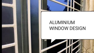 Aluminium window design. [ aluminium ] Bangla profile, work.#aluminiummaker