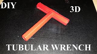 3D PRINTED TUBULAR WRENCH TIMELAPSE * CHEIE TUBULARA