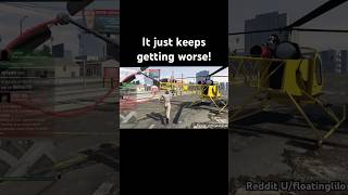 What NOT to do. (Wait till the end) #gta #gaming #fail #helicopter