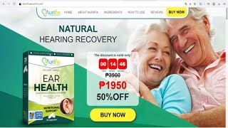 Aurifix Philippines - Hearing disease, NATURAL HEARING RECOVERY