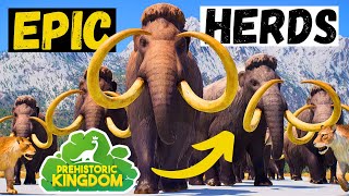 How to make EPIC HERDS in Prehistoric Kingdom