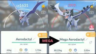 AERODACTYL MEGA EVOLUTION IN POKEMON GO ! Trainer Ari