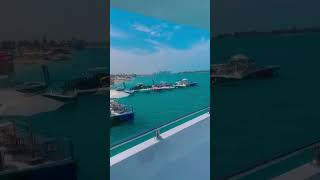 فيو البحر ف الساحل الشمالي من اليخت 🛥️