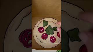 Preparando pedido de pizza de papel #handmade #papercrafts #pedidos