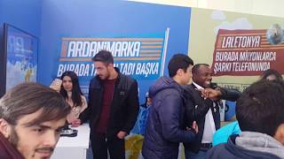 SUNUCU ALİ TINAZ TÜRK TELEKOM SELFY ÜNİVERSİTELER ROADSHOW UNDA MANNEQUİN CHALLENGE