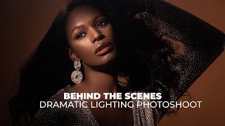 Dramatic Beauty Lighting Photoshoot